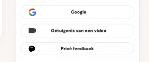 Change label of 'private feedback'